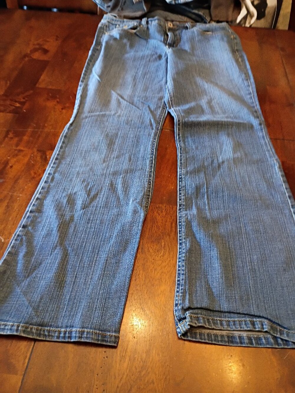 Express Light Denim Bootcut Jeans